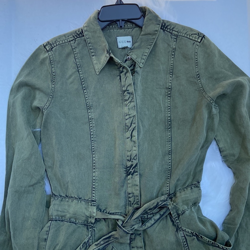 New GUESS Neva Jumpsuit SZ L - Picture 5 of 7